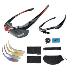 Load image into Gallery viewer, NEWBOLER Polarized 5 Lens Cycling Sunglasses - Unisex