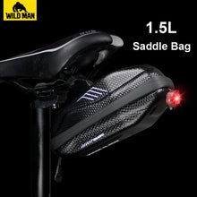 Load image into Gallery viewer, NEWBOLER 1.5L Bike Saddle Bag - Waterproof Hard shell Night Reflective