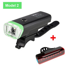 Load image into Gallery viewer, NEWBOLER Smart Rechargeable Bike Front and Rear Light Set