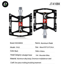 Load image into Gallery viewer, ROCKBROS 4 Bearings Bike Pedals Anti-slip Ultralight