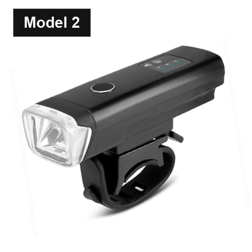 NEWBOLER Smart Rechargeable Bike Front and Rear Light Set